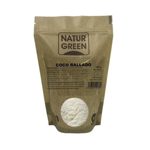 Coco Rallado Bio 125 grs s/gluten - EcoHerbal