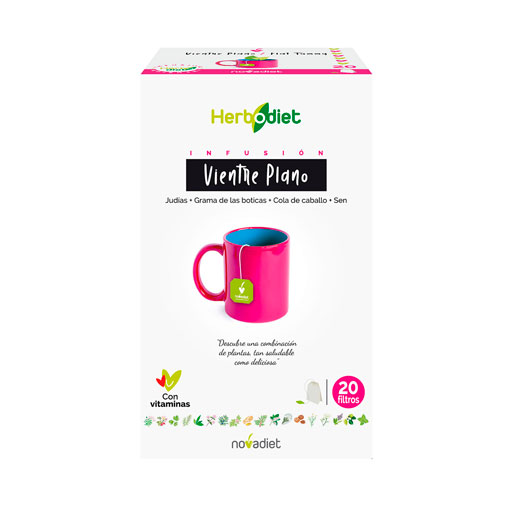 plantas en filtro HERBO. VIENTRE PLANO 20 FILTROS