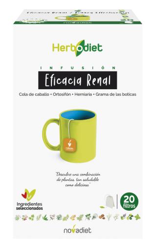 plantas en filtro HERBODIET EFICACIA RENAL 20 FILTROS