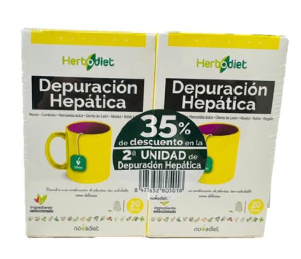plantas en filtro PACK DEPURACION HEPATICA 2ªUD 35%