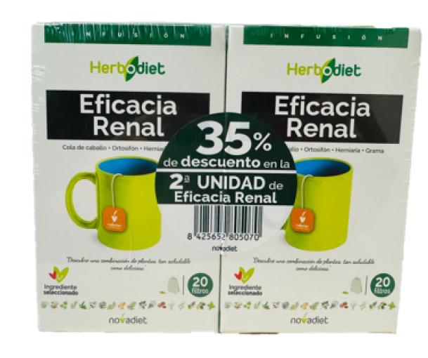 plantas en filtro PACK INFUSIÓN EFICACIA RENAL 2ªUD 35%