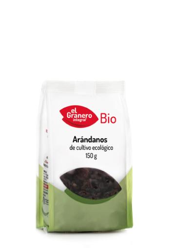 aperitivos y frutos secos ARANDANOS SIN AZUCAR AÑADIDO BIO, 150 g