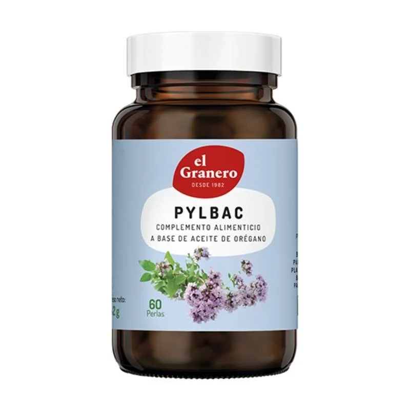 plantas en comprimidos PYLBAC (ACEITE DE ORÉGANO), 60 PER, 700 mg