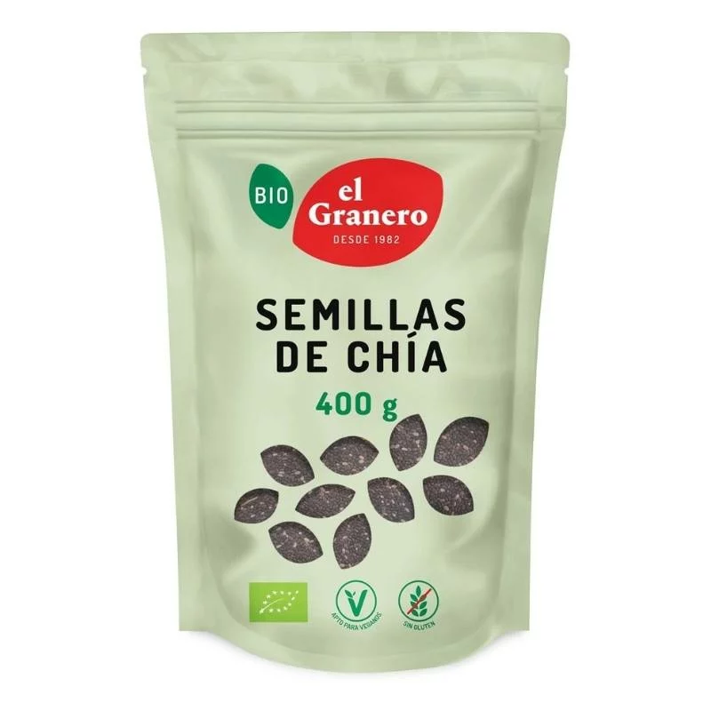 granos y semillas SEMILLAS DE CHIA BIO, 400 g S/GLUT