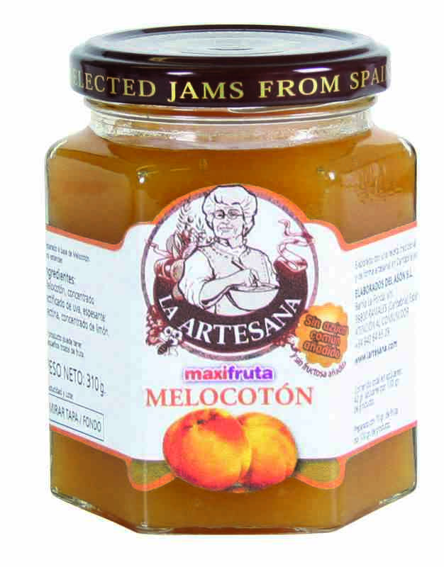 mermeladas MAXI FRUTA MELOCOTON S/FRUCTOSA 305GR