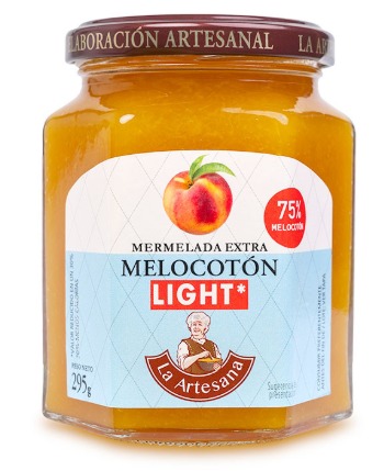 mermeladas MERMELADA MELOCOTON LIGHT 295GR
