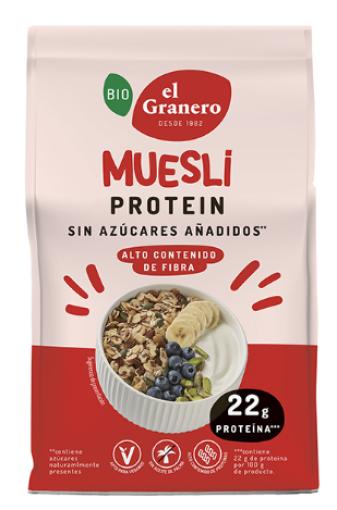 copos, mueslis y salvados MUESLI PROTEIN BIO 375 GR