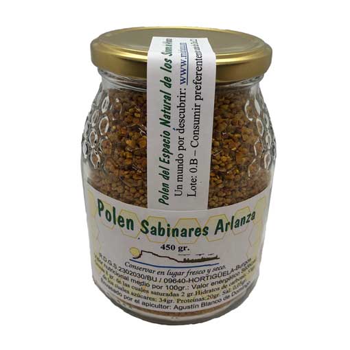 miel y polen POLEN SABINARES 450GR