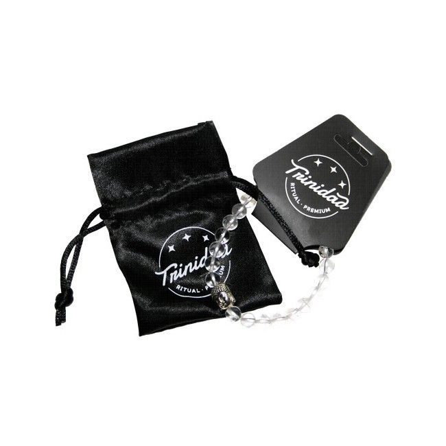 bisuteria PULSERA CRISTAL ROCA BUDA 6 MM.