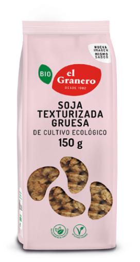 comida macrobiótica SOJA TEXTURIZADA GRUESA BIO, 150 g