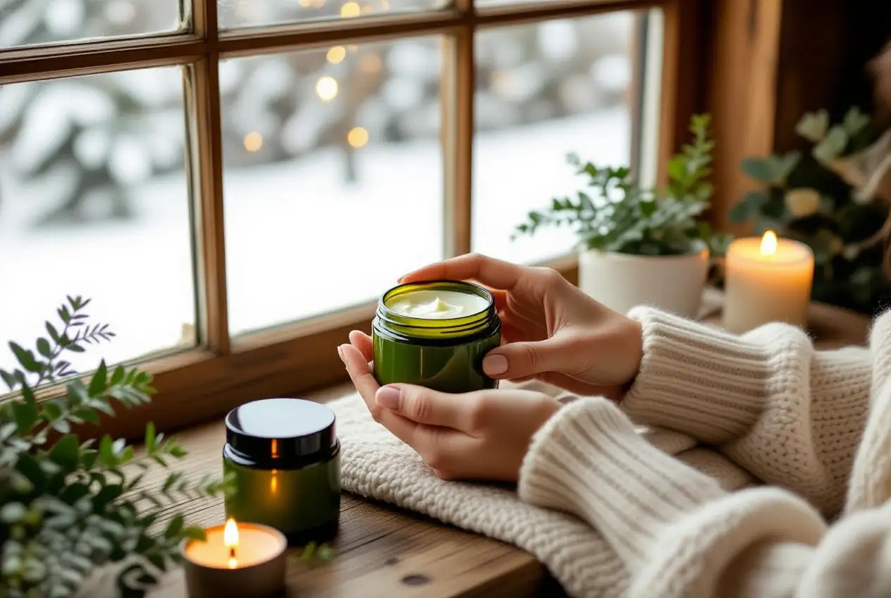 manos de una mujer sujetando una crema manos para controlar la dermatitis atópica