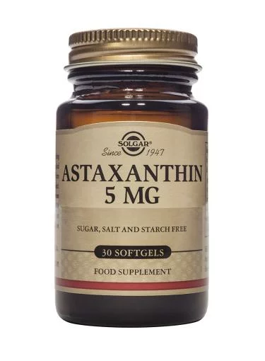 antioxidantes ASTAXANTINA 5MG 30 CAP