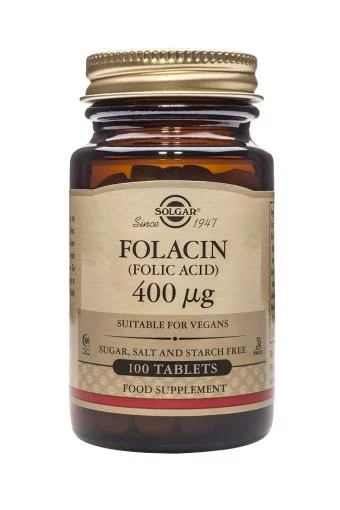 huesos y articulaciones FOLACÍN ÁCIDO FÓLICO 400MCG 100COMP