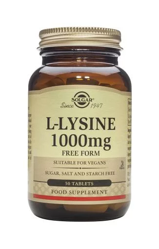 aminoácidos L-LISINA 1.000 mg 50 Comprimidos.