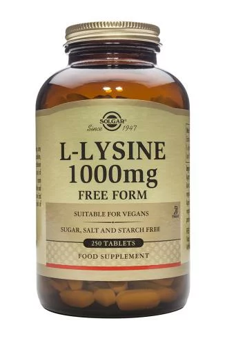 aminoácidos L-LISINA 1000mg/250 COMP