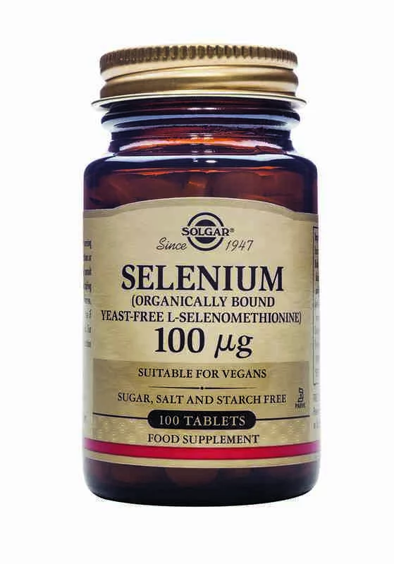 vitaminas SELENIO 100MG 100 comp S/LEV VEG