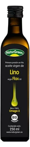 aceites y vinagres ACEITE DE LINO BIO 250 ml