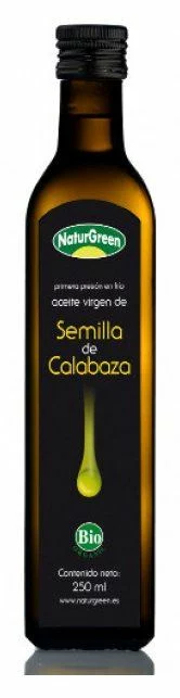 aceites y vinagres ACEITE SEMILLA DE CALABAZA 250 ml BIO S/G VEG