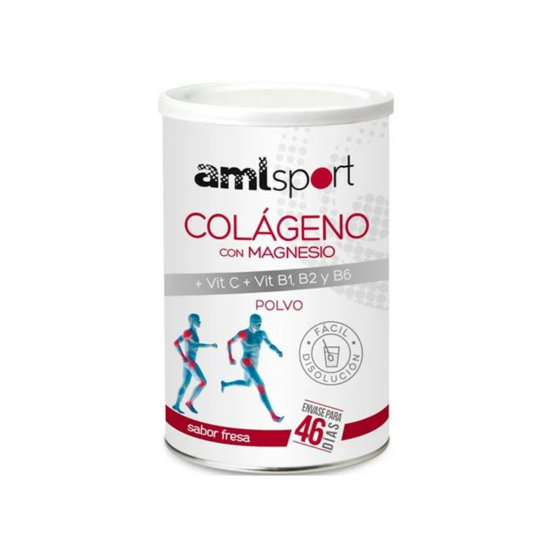 huesos y articulaciones AML COLAGENO+MAGN+VIT C-B1-B2-B6 FRESA 350 grs