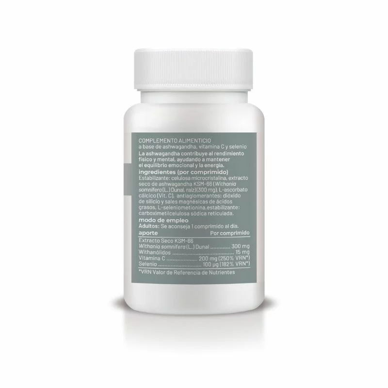 SORIA NATURAL - Ashwagandha 30 comprimidos - adaptógeno y estrés - Imagen 2
