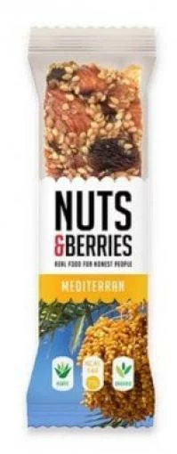 aperitivos y frutos secos BARRITA MEDITERRANEA 40 GRS