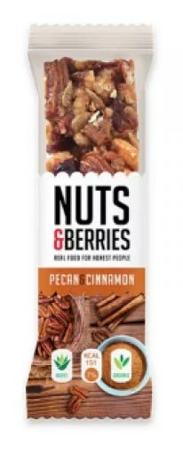 aperitivos y frutos secos BARRITA NUECES CANELA 30GR