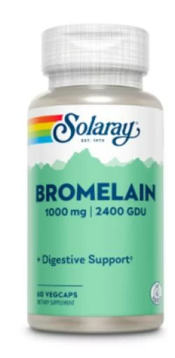 digestivos BROMELAIN 1000MG 60 VEG CAPS