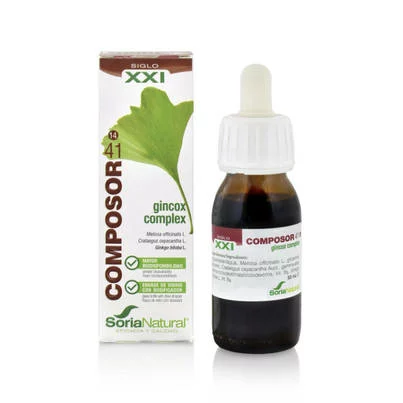 extractos de plantas COMPOSOR 41 GINCOX COMPLEX XXI 50ML