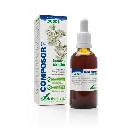 extractos de plantas COMPOSOR 9 TENSIVEL COMPLEX 50ML