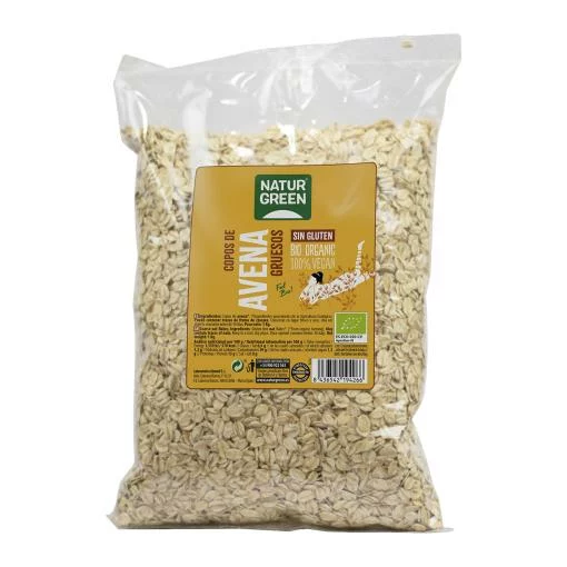 copos, mueslis y salvados COPOS DE AVENA GRUESOS S/G BIO 1 KG