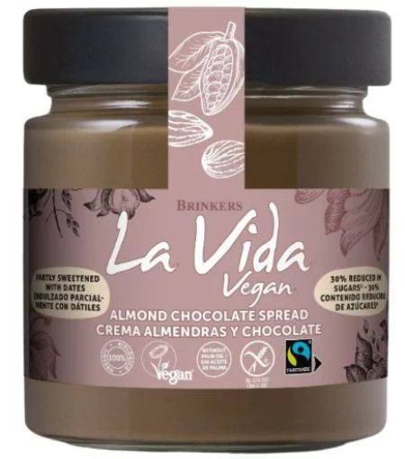 sales, condimentos y salsas CREMA ALMENDRAS Y CHOCOLATE MENOS AZUCAR BIO 200G