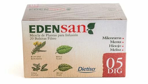 plantas en filtro EDENSAN 05 DIGESTION 20 FILTROS