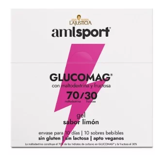 glucosa GLUCOMAG 70/30 SABOR LIMON 10 SOBRES