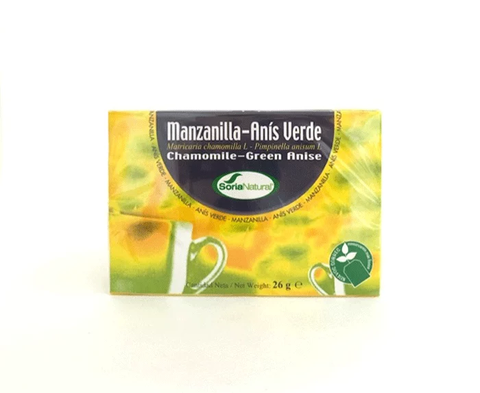 plantas en filtro MANZANILLA CON ANIS 20 filtros