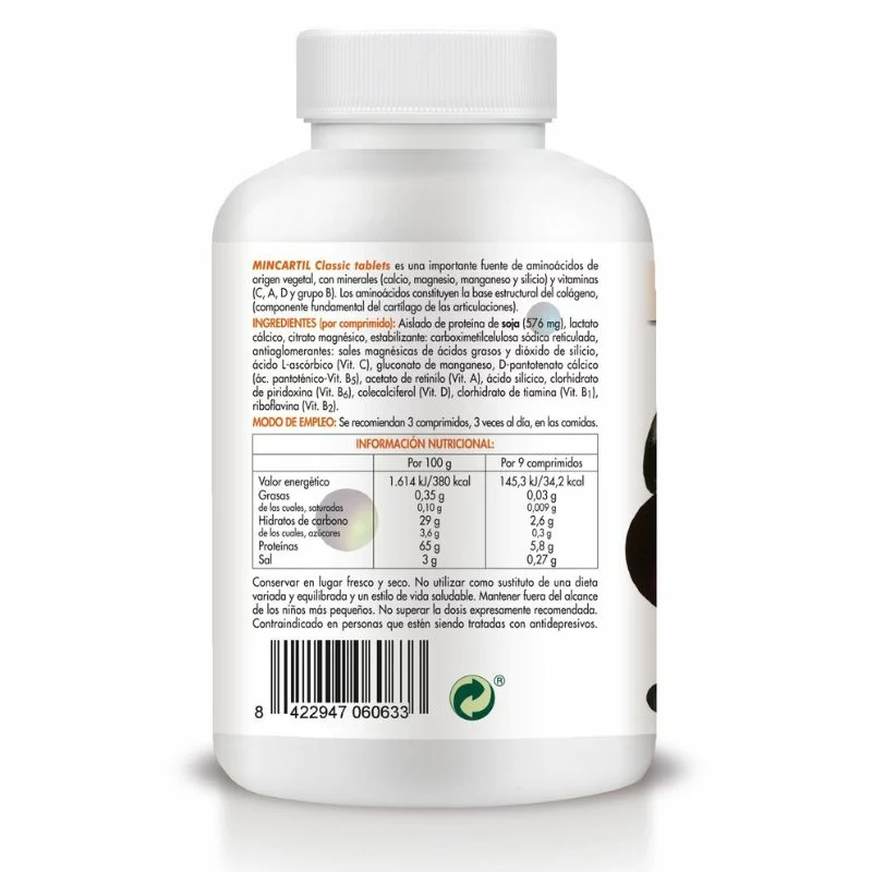SORIA NATURAL - Mincartil classic tablets | articulaciones y huesos - Imagen 2