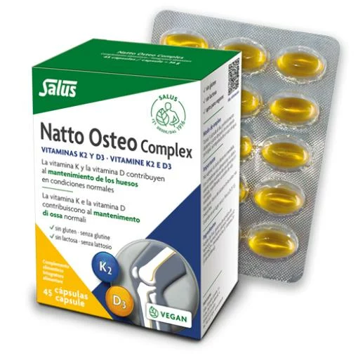 huesos y articulaciones NATTO OSTEO COMPLEX 45 CAPSULAS