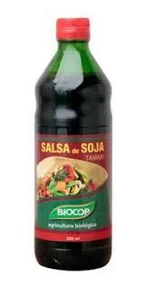 sales, condimentos y salsas SALSA SOJA TAMARI BIO 1 L
