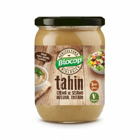 sales, condimentos y salsas TAHIN INTEGRAL TOSTADO BIO SIN SAL 500 G