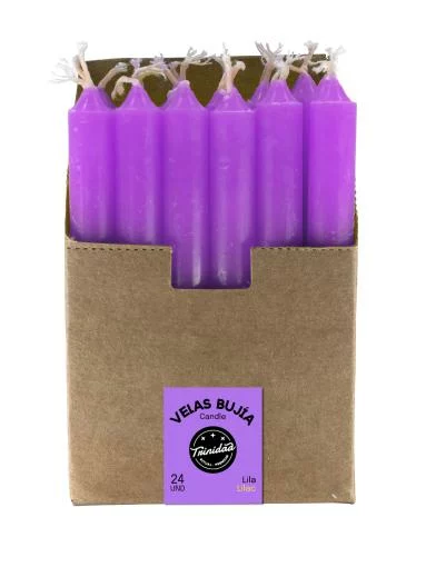 aromaterapia VELAS MINI LILA 1,2 X 11 CM. UNIDAD