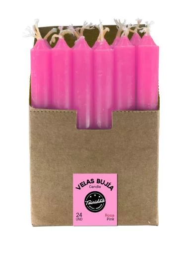 aromaterapia VELAS MINI ROSA 1,2 X 11 CM. UNIDAD