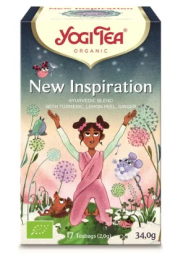 plantas en filtro YOGI TEA NUEVA INSPIRACION BIO 17 BOLSAS