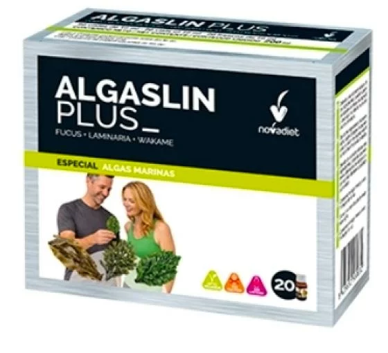 control de peso ALGASLIN PLUS 20 VIALES