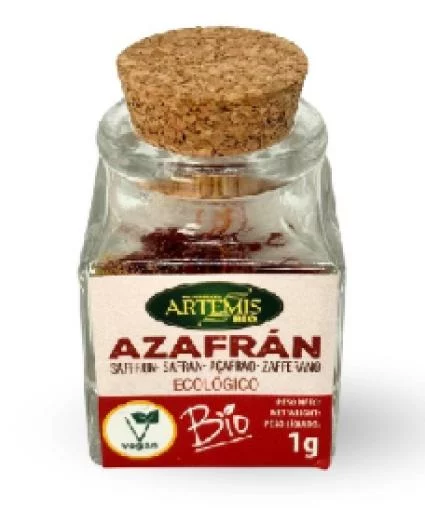 sales, condimentos y salsas AZAFRAN BIO 1GR