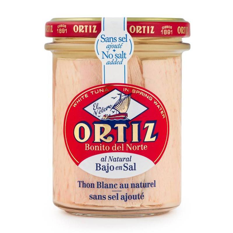 conservas BONITO DEL NORTE BAJO EN SAL EN ACEITE DE OLIVA 220G