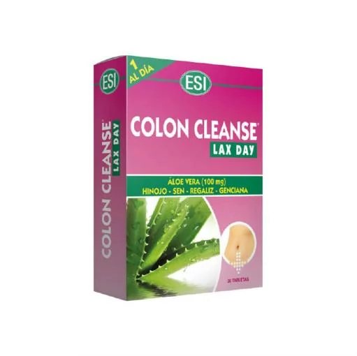 depurativos COLON CLEANSE LAX DAY 30 TABLETAS