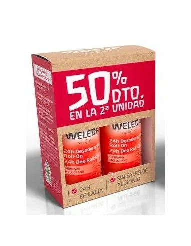 línea corporal DUPLO DESODORANTE ROLL-ON GRANADA 2ª 50%