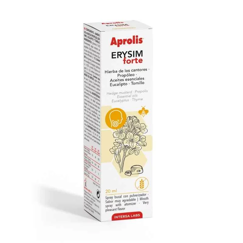 sistema inmunológico ERYSIM FORTE SPRAY BUCAL APROLIS 20ml