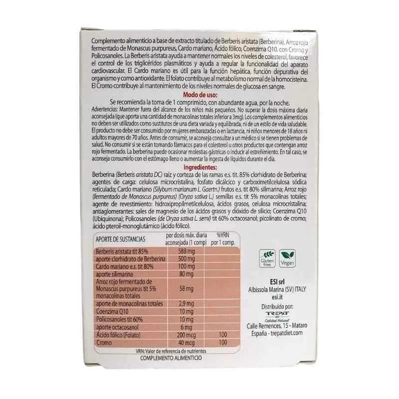 ESI - Normolip 5 forte 36 comprimidos | control de colesterol y triglicéridos - Imagen 3