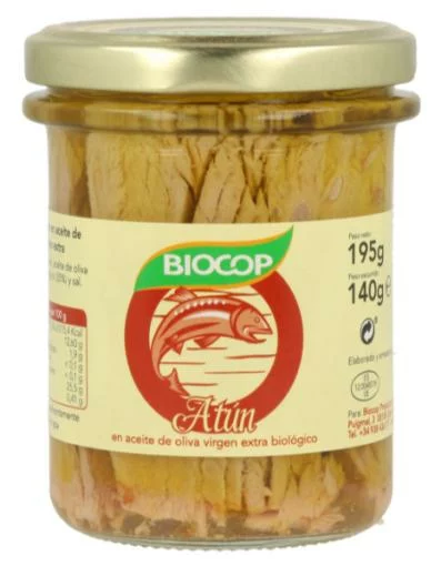 conservas FILETES ATUN 195G