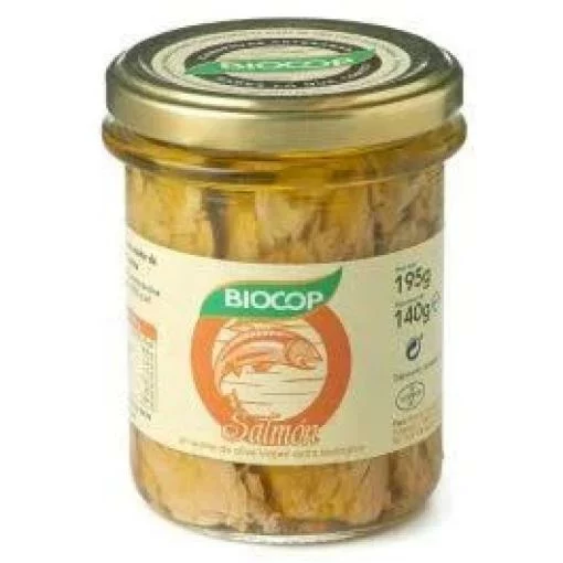 conservas FILETES DE SALMON 195GR. BIO